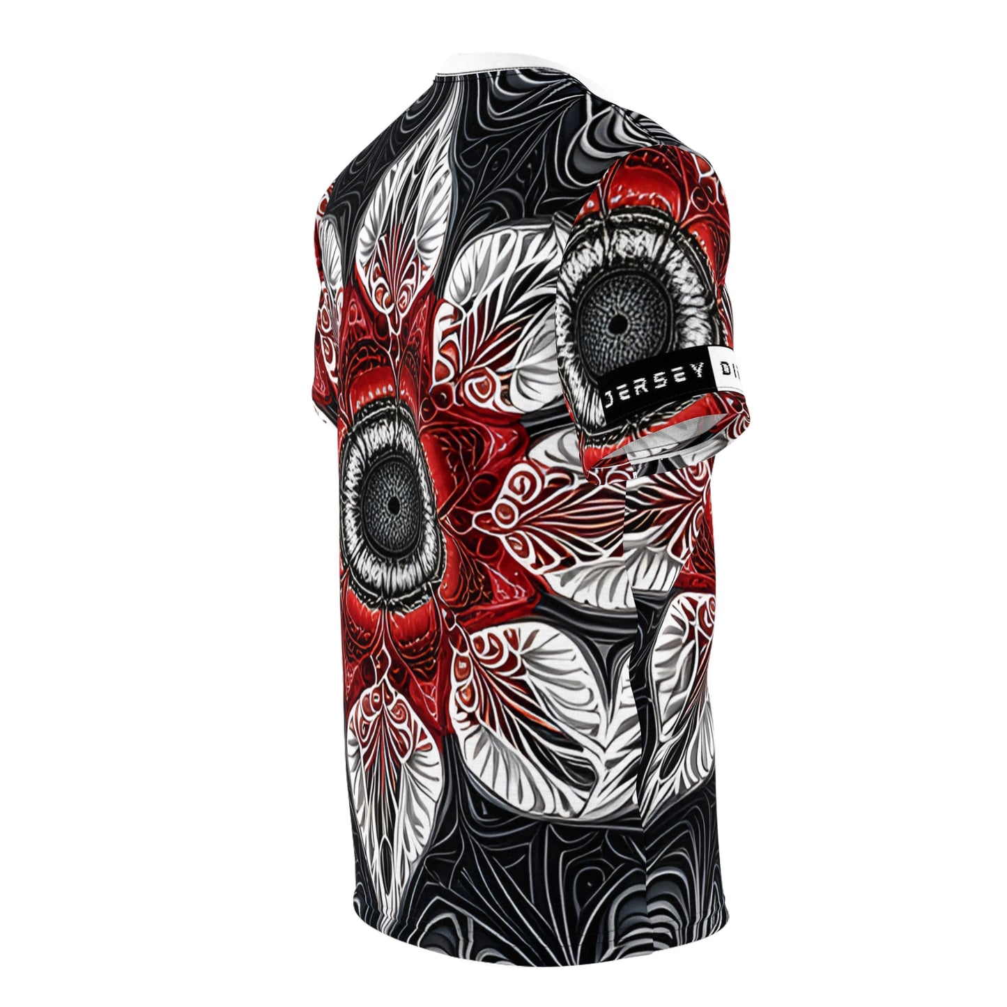 "Cosmic Crimson Mandala" Tee