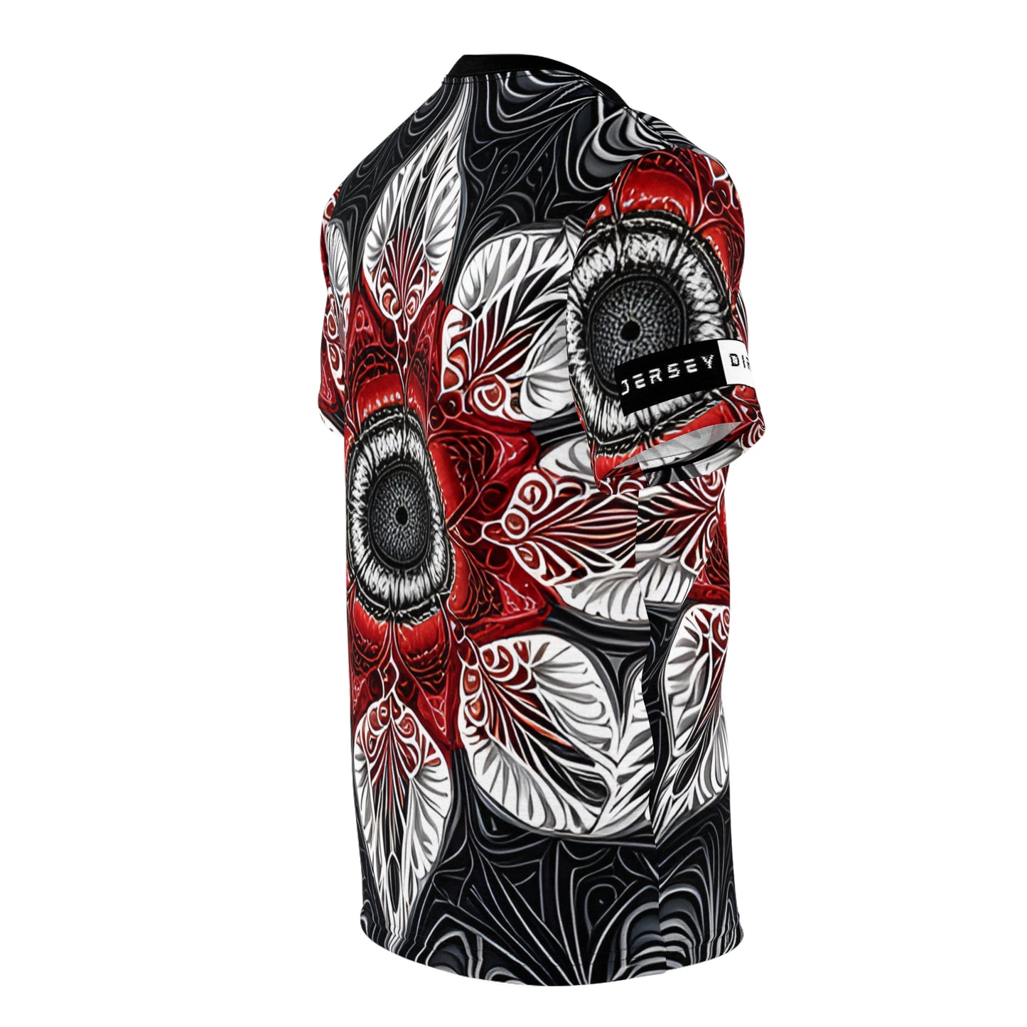 "Cosmic Crimson Mandala" Tee