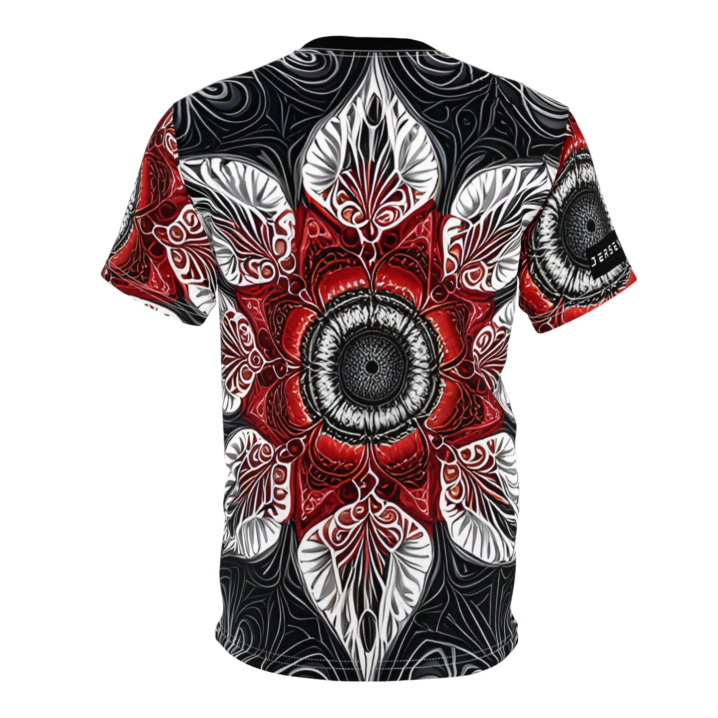 "Cosmic Crimson Mandala" Tee